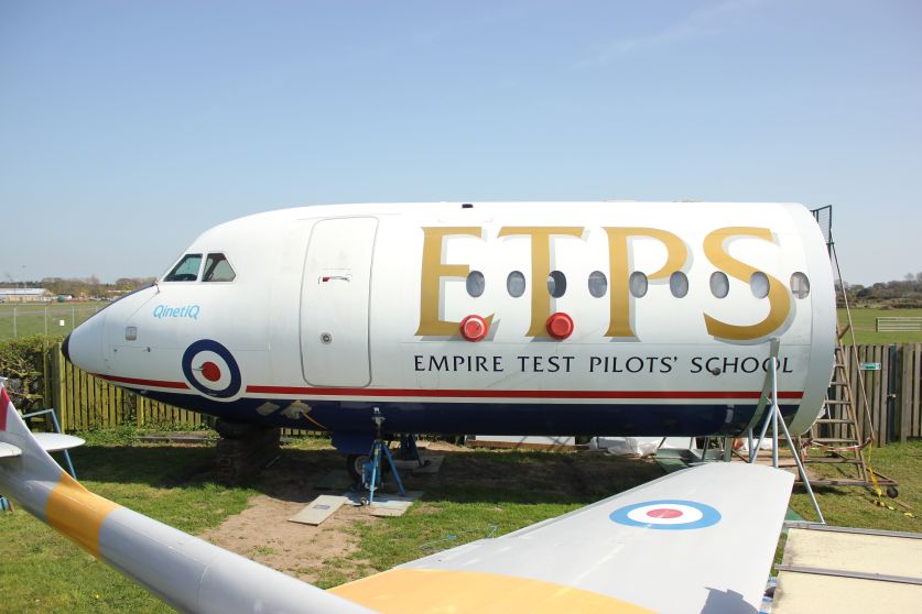 BAC 1-11 ZE432 AT BOURNEMOUTH AVIATION MUSEUM